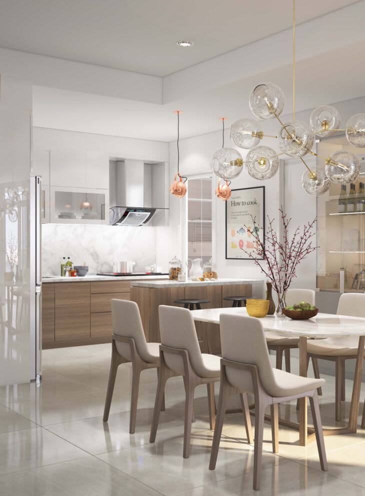 THIẾT KẾ NỘI THẤT CHUNG CƯ GIÁ RẺ CĂN HỘ 150M2 HIỆN ĐẠI